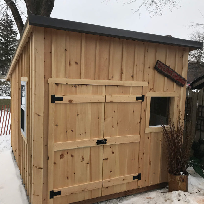 Lean-to Sheds – SJ Garden Sheds