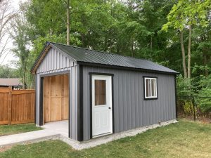 high gable shed garage