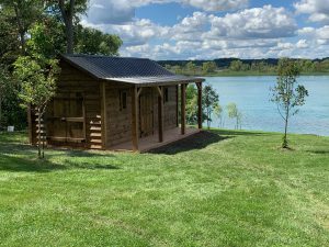 high gable shed cabin