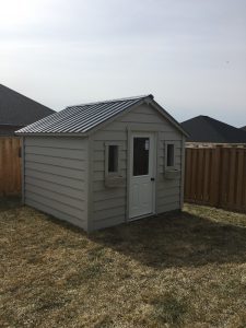 Low gable shed