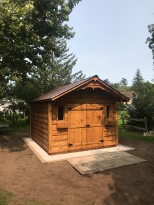 high gable shed