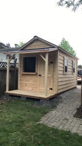 high gable shed