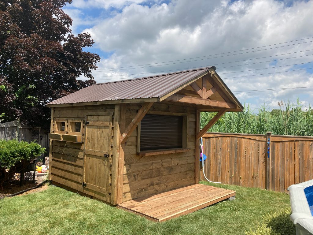 Backyard bar