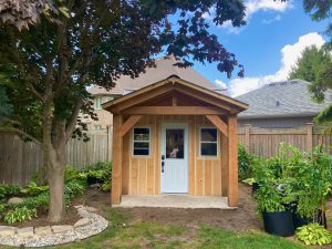 high gable shed