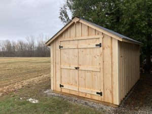 Low gable shed