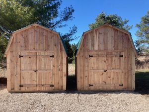 Barn style sheds